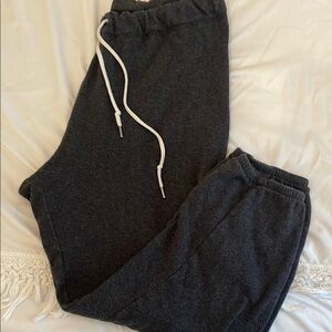 Aerie Dark Gray Jogger Pants